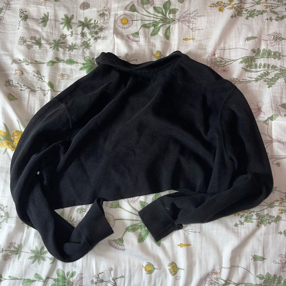 *SOLD* Cropped Polo Quarter Zip - Picture 2 of 2